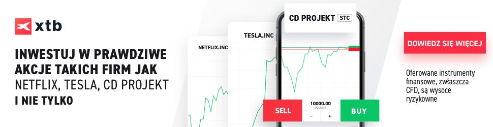 XTB obniża prowizję minimalną na GPW