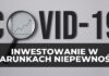 Inwestowanie w czasach pandemii