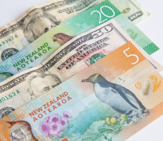 Dolar amerykański i nowozelandzki